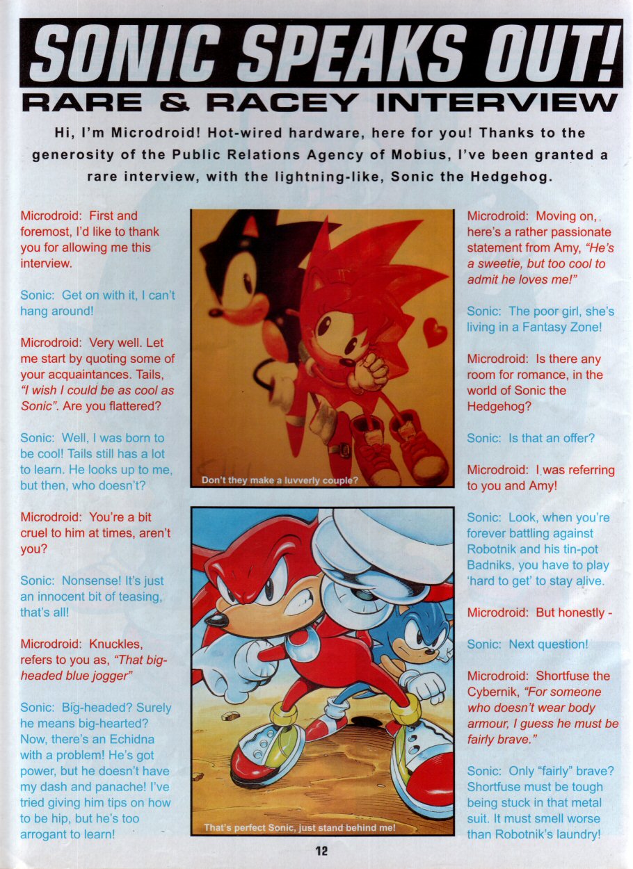 Sonic Holiday Special - Summer 1996 Page 13